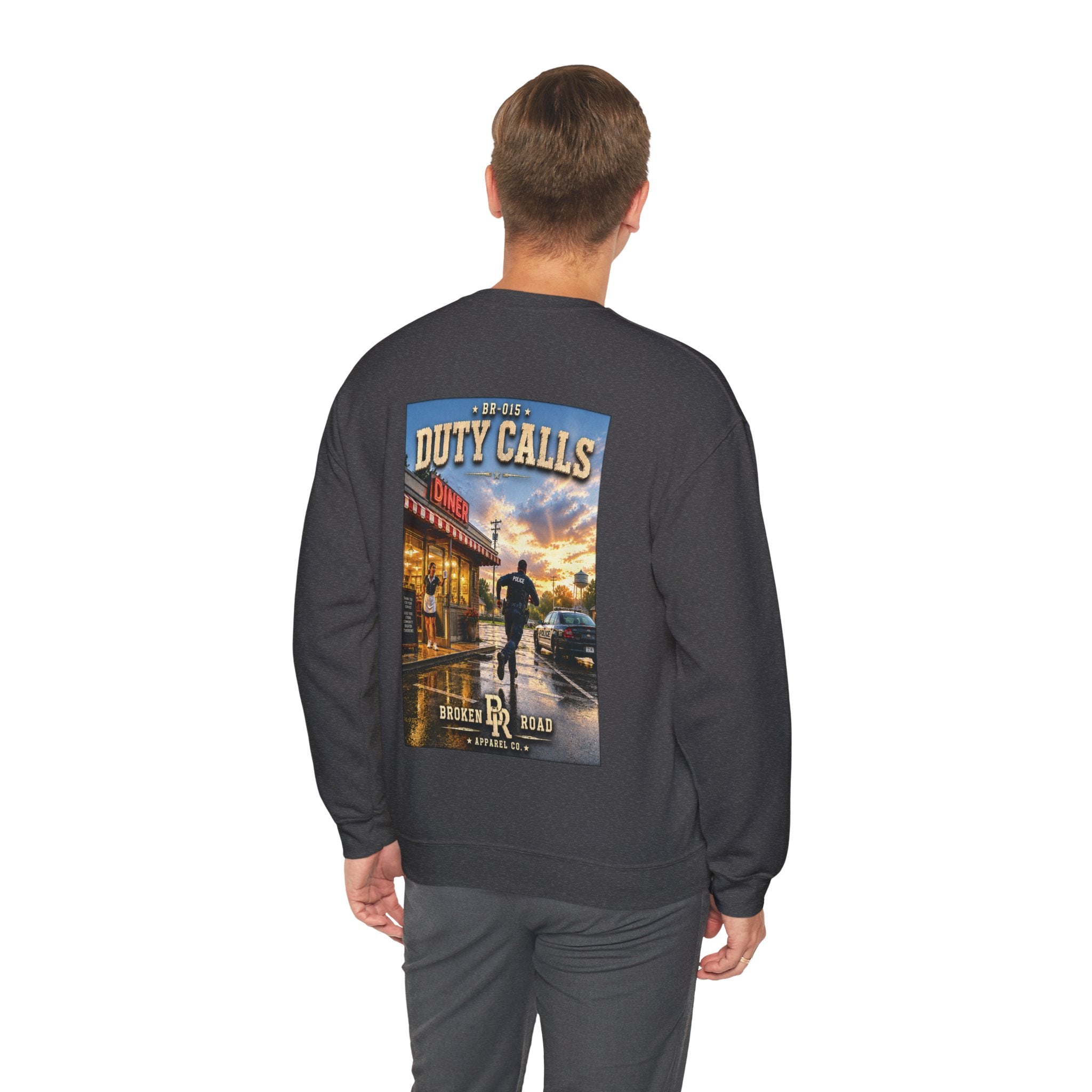 Duty Calls™ | Heavy Blend Crewneck Sweatshirt | Broken Road Apparel Co.