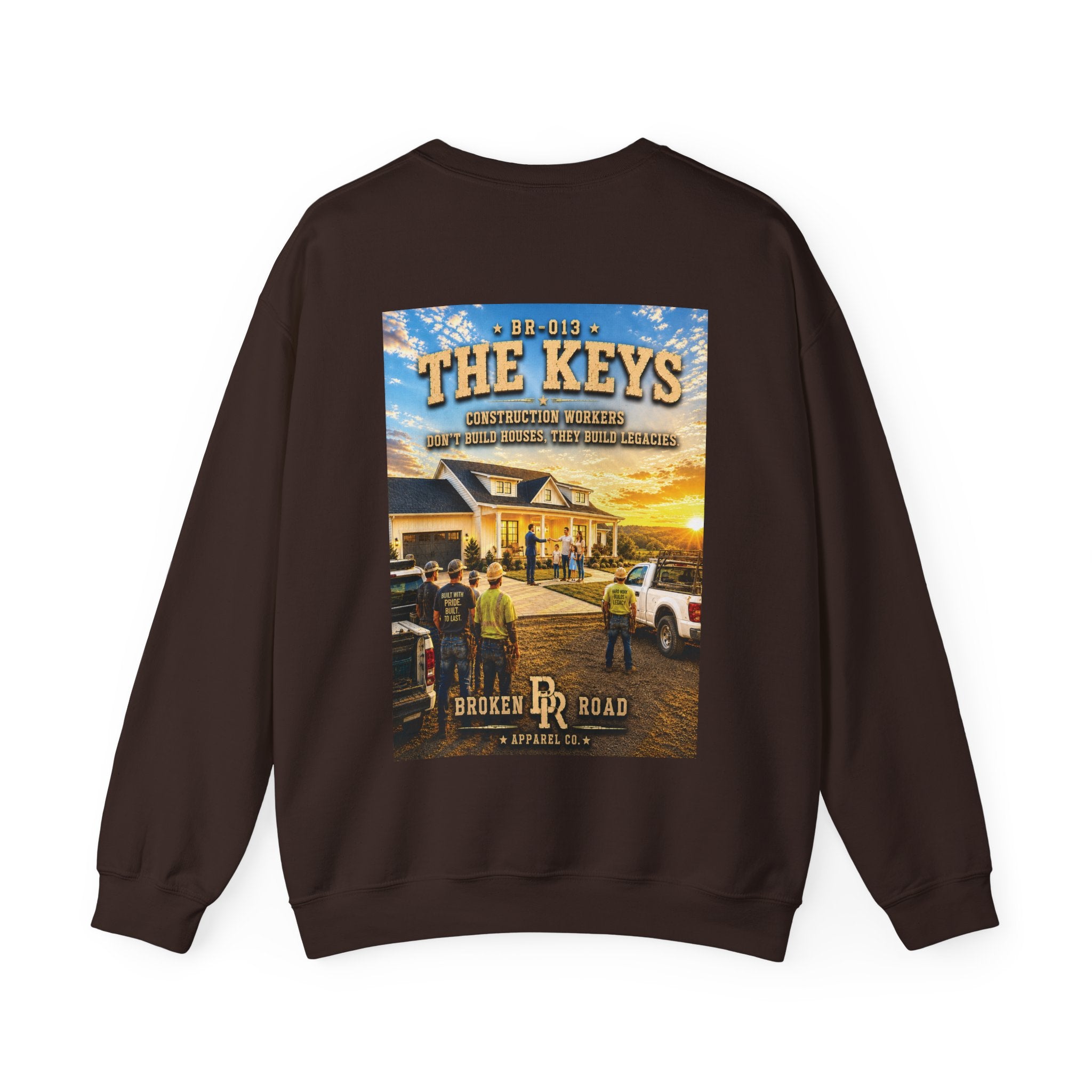 The Keys™ | Heavy Blend Crewneck Sweatshirt | Broken Road Apparel Co.