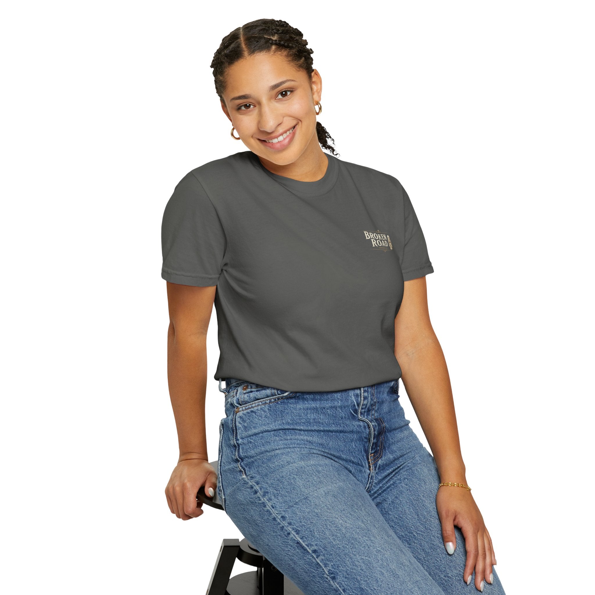 The Wave™ | Premium Garment-Dyed T-Shirt | Broken Road Apparel Co.