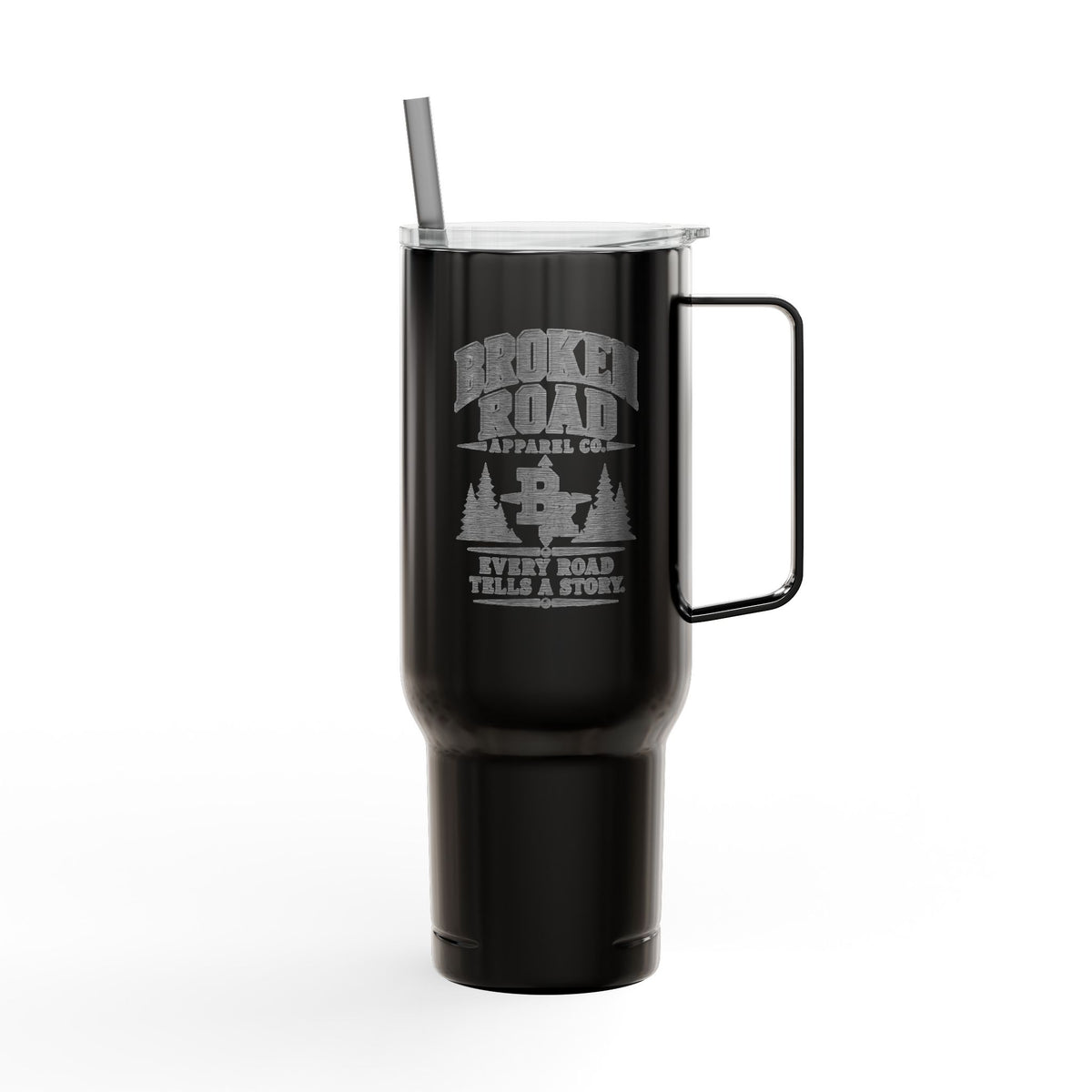 The Long Haul — 40 oz CO2 Laser-Engraved Tumbler