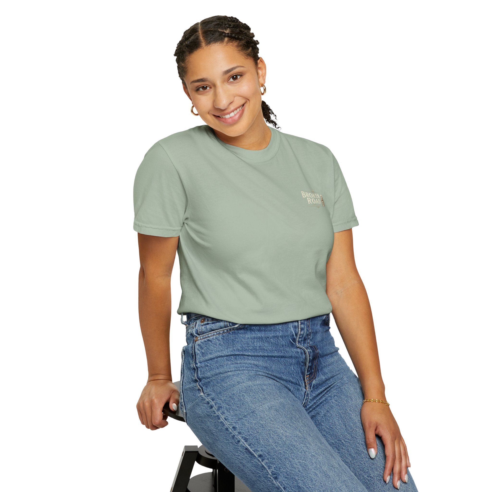 Proud Hero™ | Premium Garment-Dyed T-Shirt | Broken Road Apparel Co.