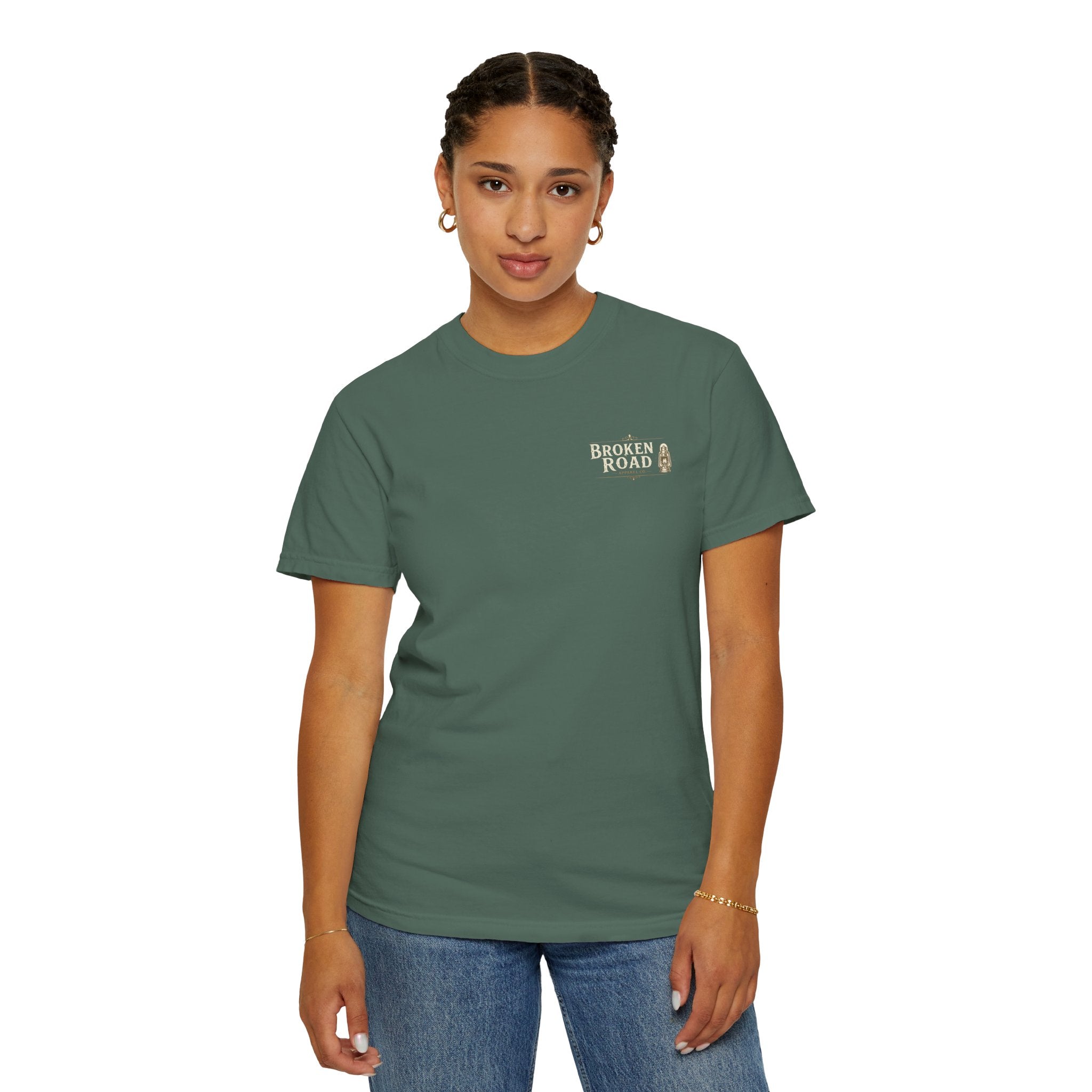 Built By Dirt™ | Premium Garment-Dyed T-Shirt | Broken Road Apparel Co.