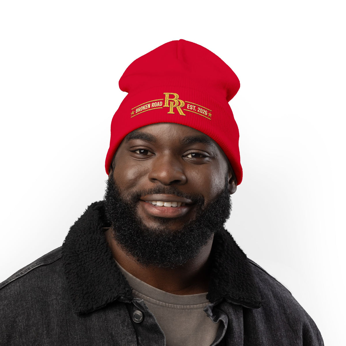 The Night Shift – Embroidered Knit Beanie