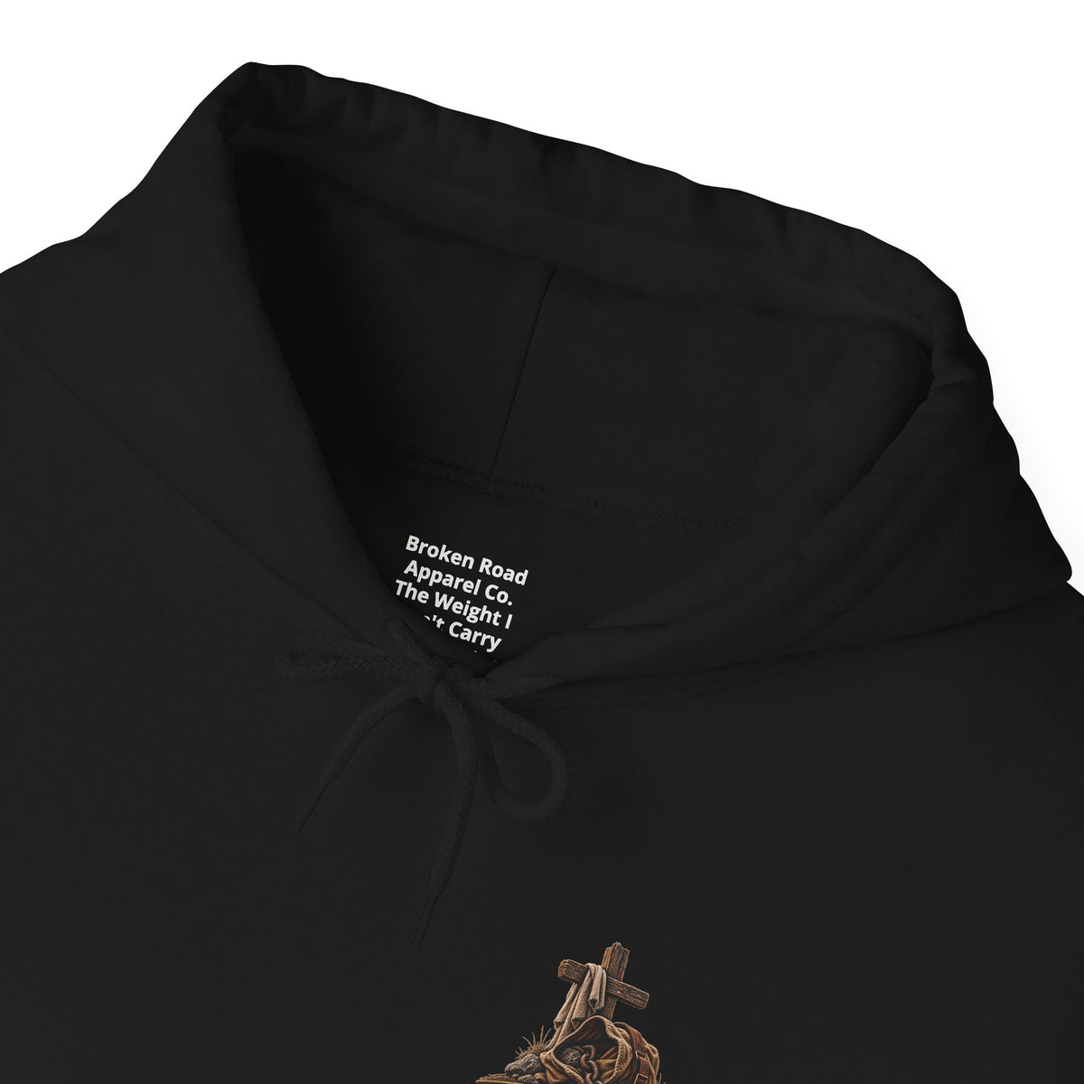 The Weight I Don't Carry™ - The Narrow Road Collection | Heavy Blend Hoodie | Broken Road Apparel Co.