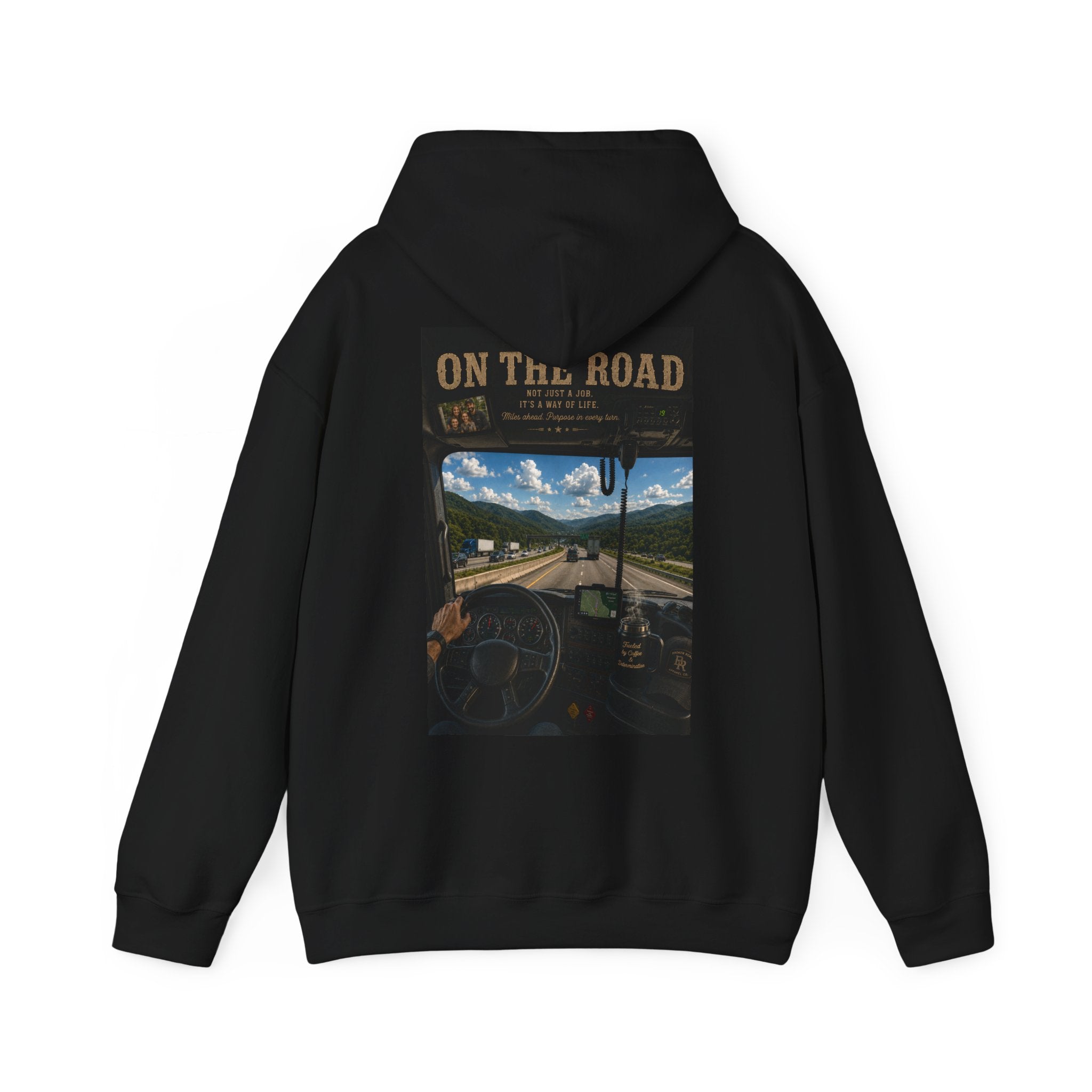On The Road™ | Heavy Blend Hoodie | Broken Road Apparel Co.