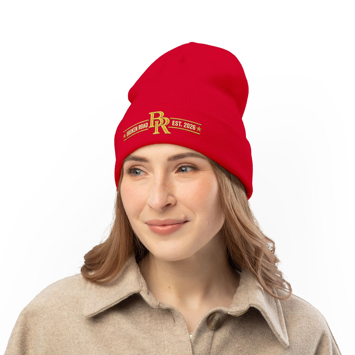 The Night Shift – Embroidered Knit Beanie