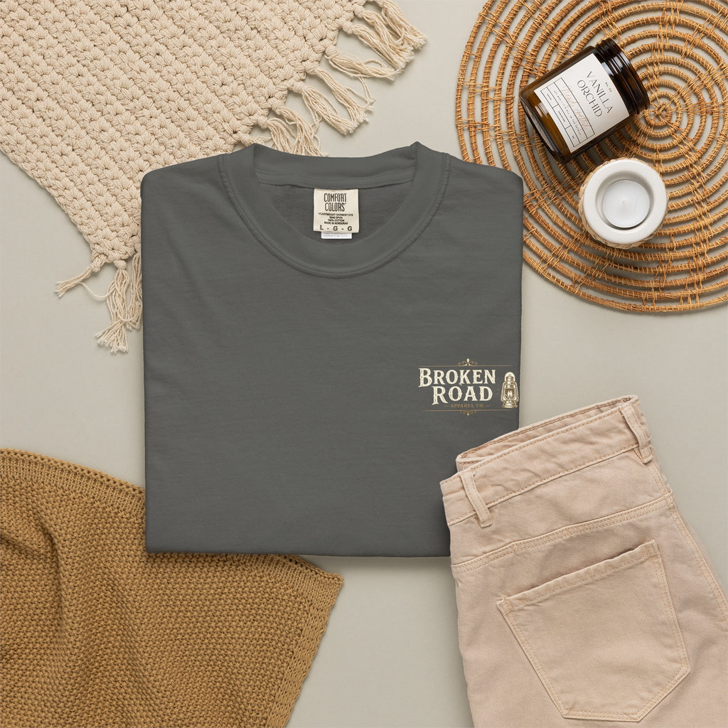 Proud Hero™ | Premium Garment-Dyed T-Shirt | Broken Road Apparel Co.