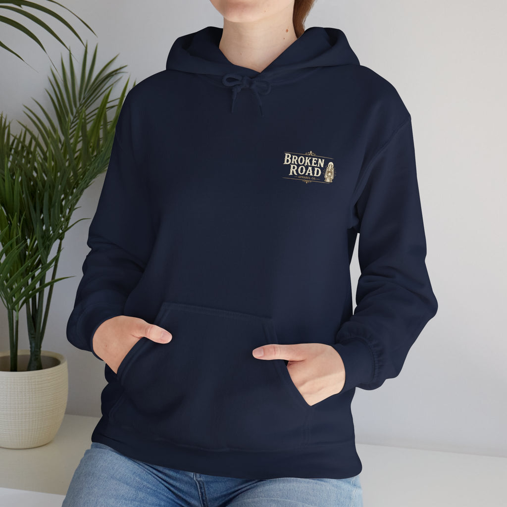 End Of Shift™ | Heavy Blend Hoodie | Broken Road Apparel Co.