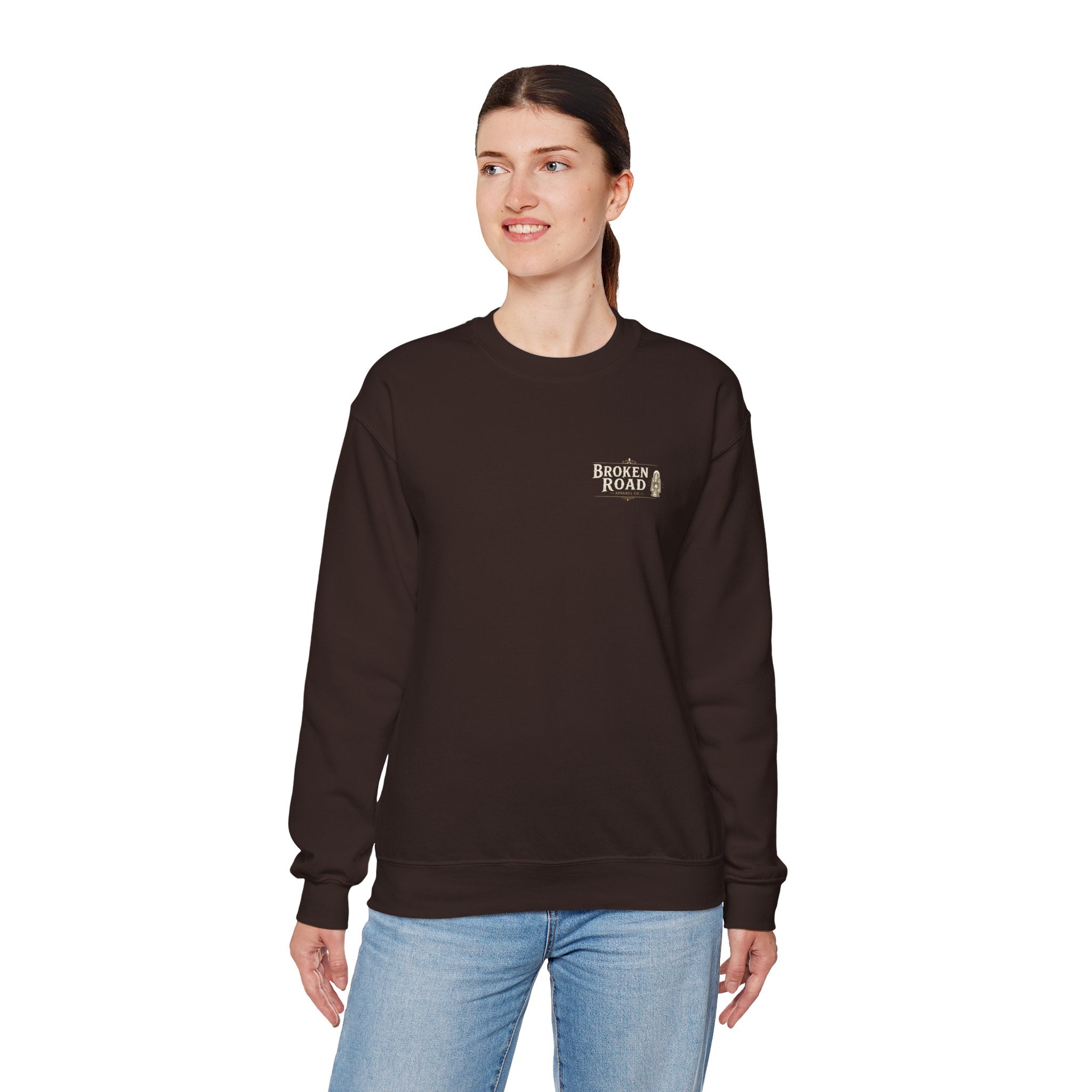 The Storm Is Coming™ | Heavy Blend Crewneck Sweatshirt | Broken Road Apparel Co.