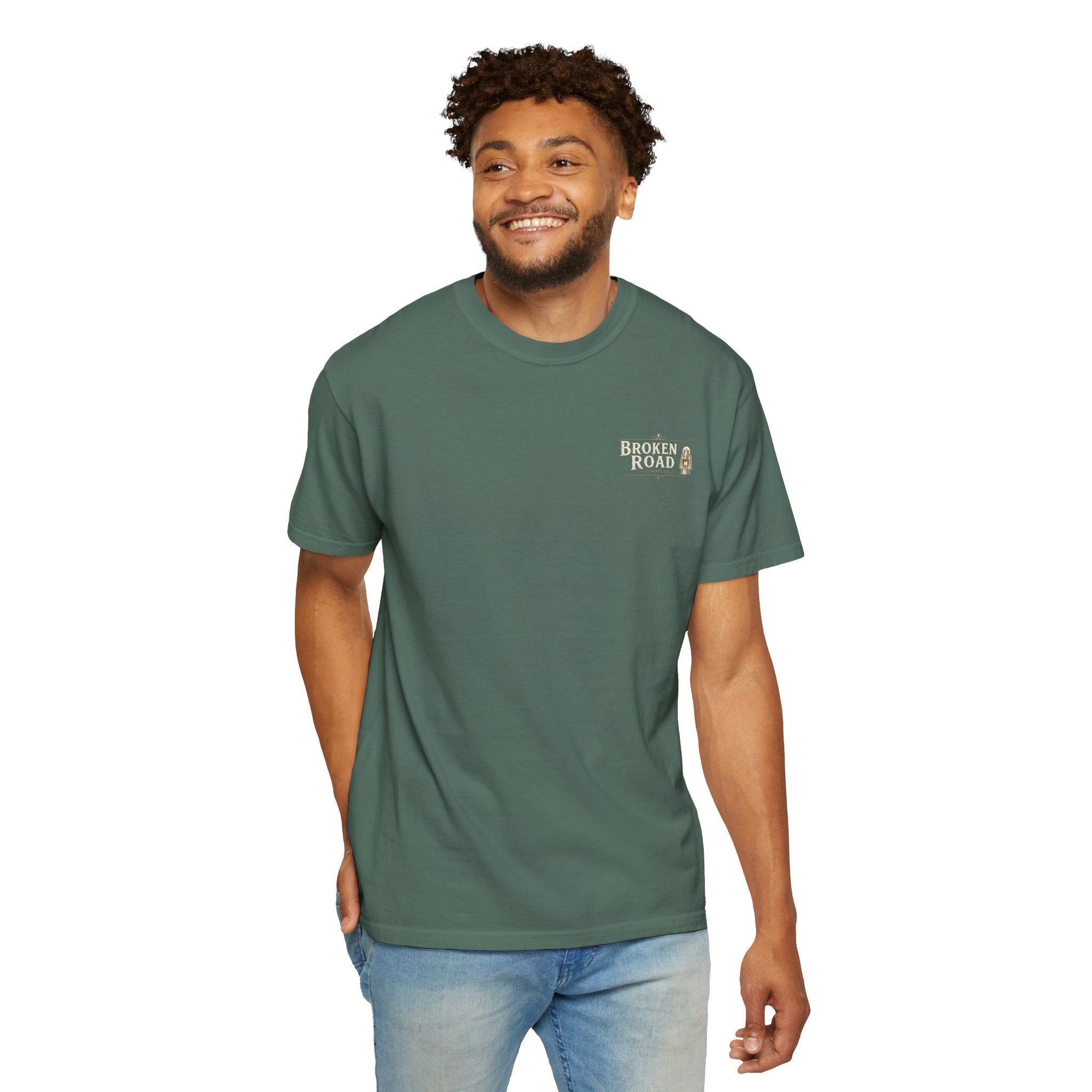 The Wave™ | Premium Garment-Dyed T-Shirt | Broken Road Apparel Co.