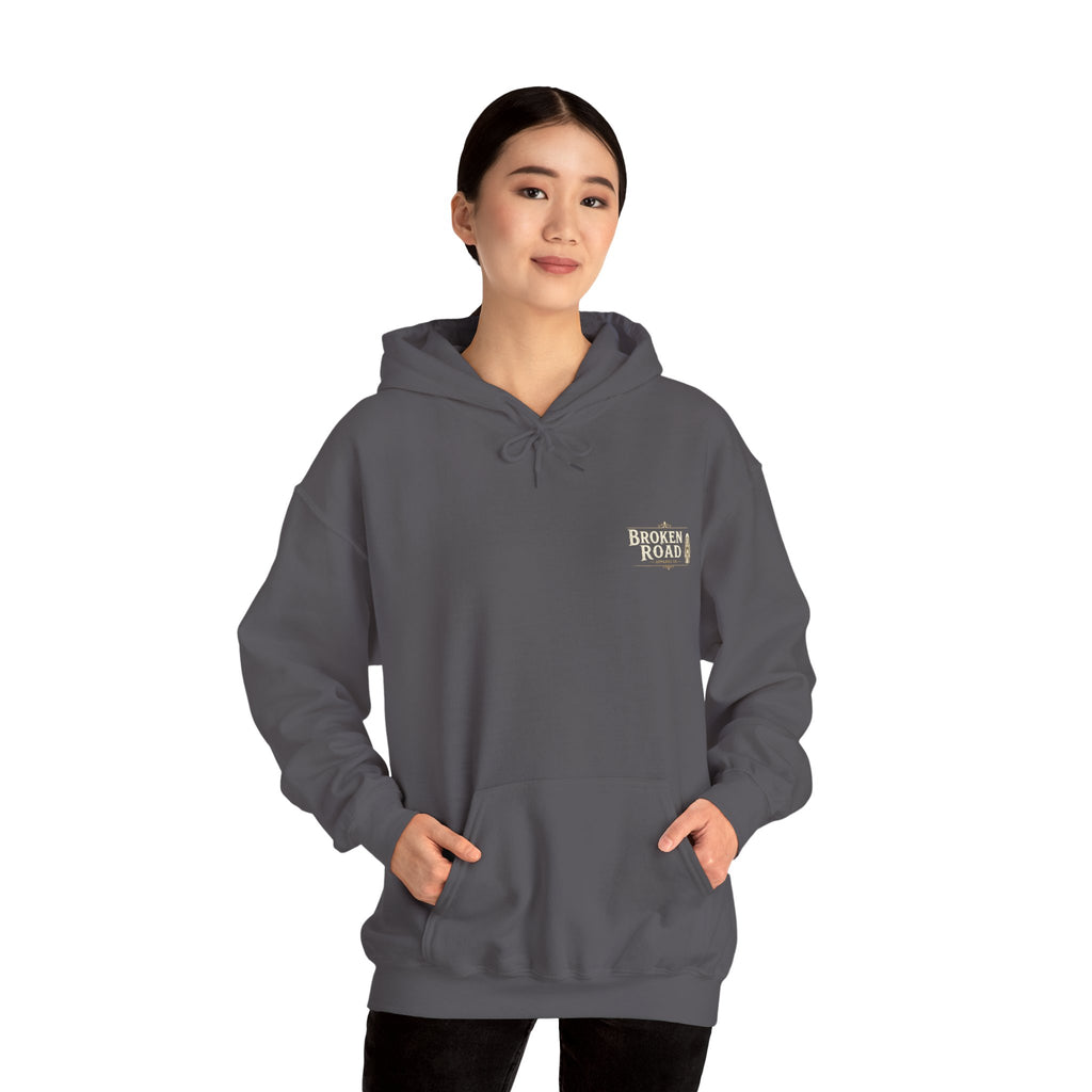 Worth Staying Late™ | Heavy Blend Hoodie | Broken Road Apparel Co.