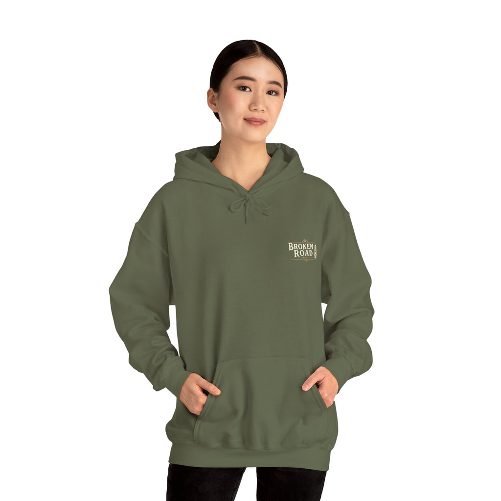 End Of Shift™ | Heavy Blend Hoodie | Broken Road Apparel Co.