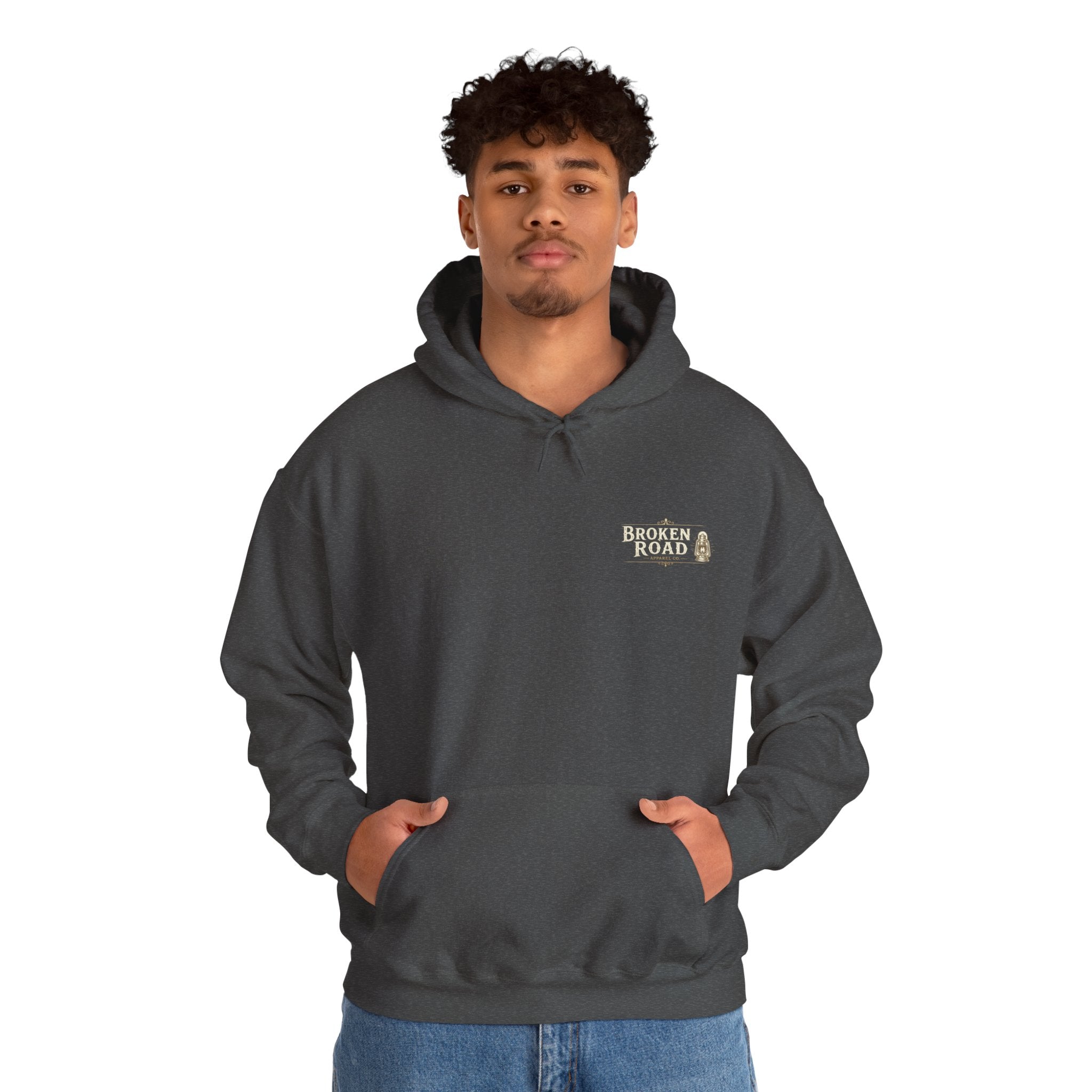Proud Hero™ | Heavy Blend Hoodie | Broken Road Apparel Co.