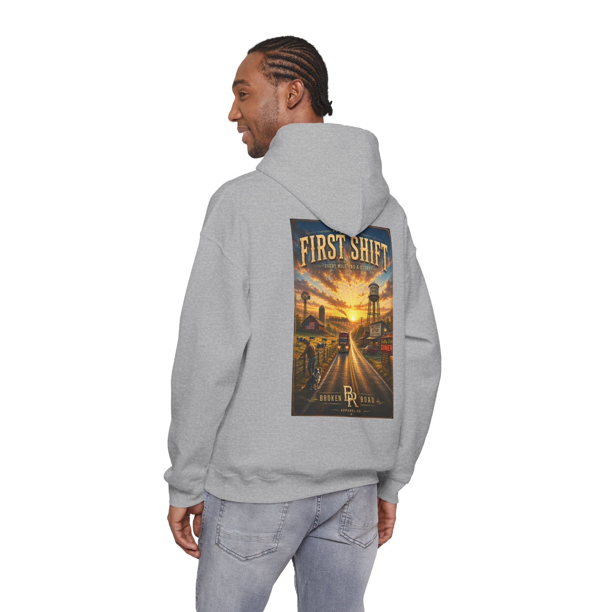 The First Shift™ | Heavy Blend Hoodie