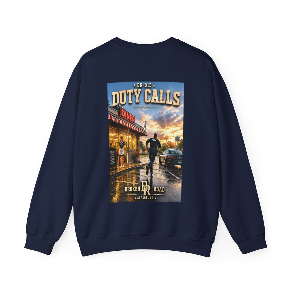 Duty Calls™ | Heavy Blend Crewneck Sweatshirt | Broken Road Apparel Co.