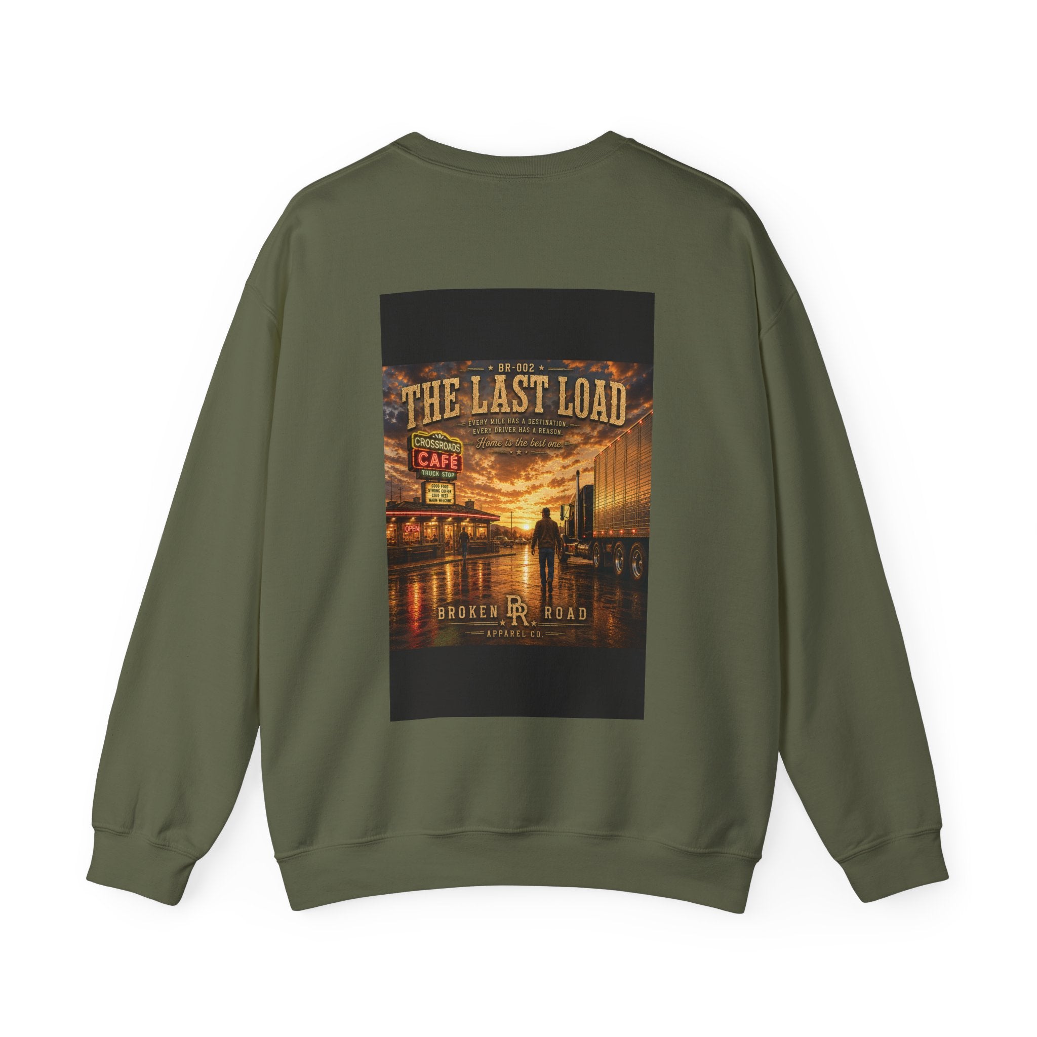 The Last Load™ | Heavy Blend Crewneck Sweatshirt | Broken Road Apparel Co.