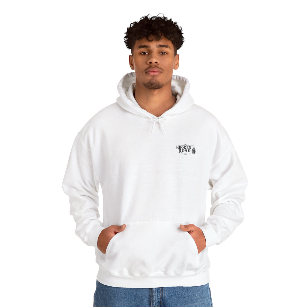 On The Road™ | Heavy Blend Hoodie | Broken Road Apparel Co.