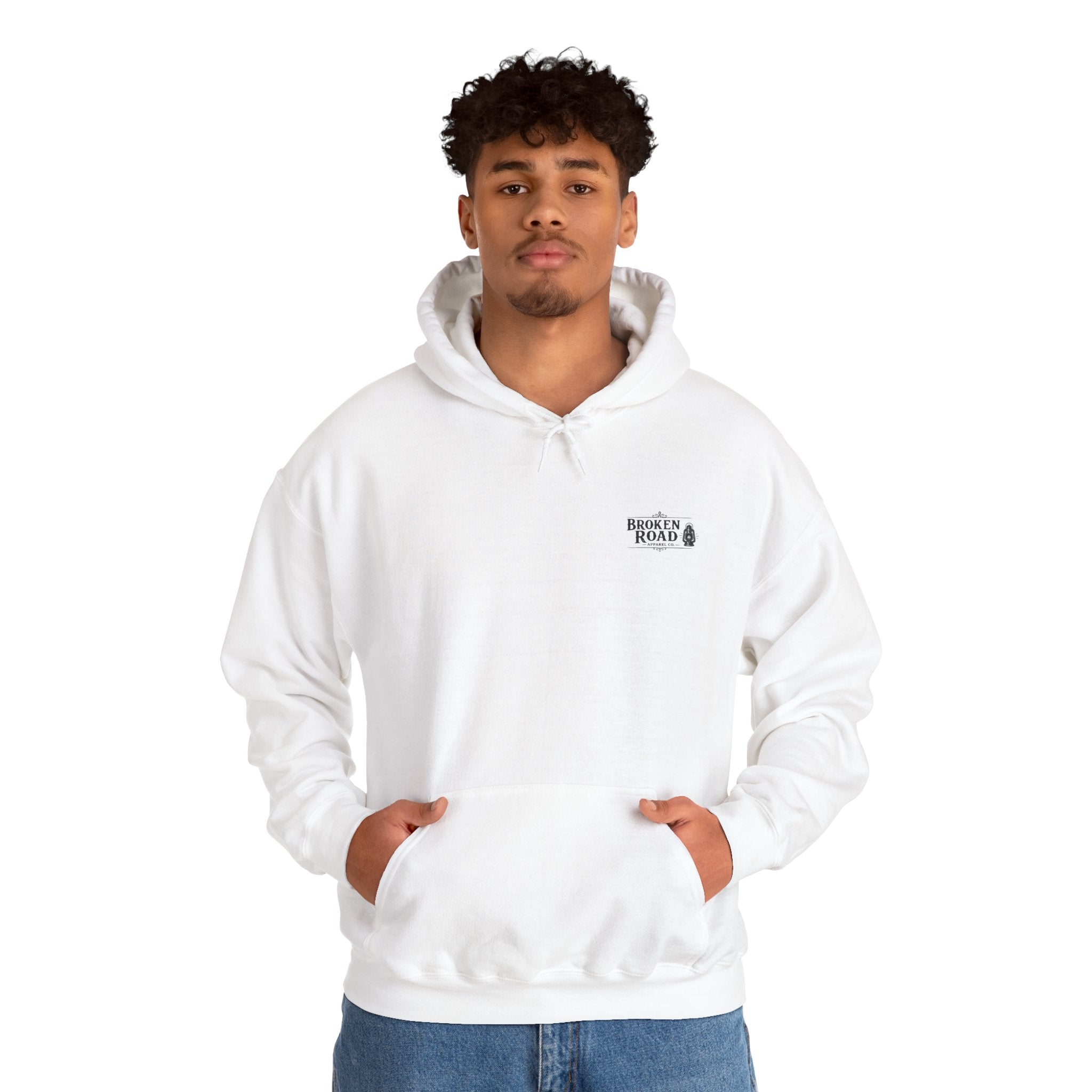 On The Road™ | Heavy Blend Hoodie | Broken Road Apparel Co.