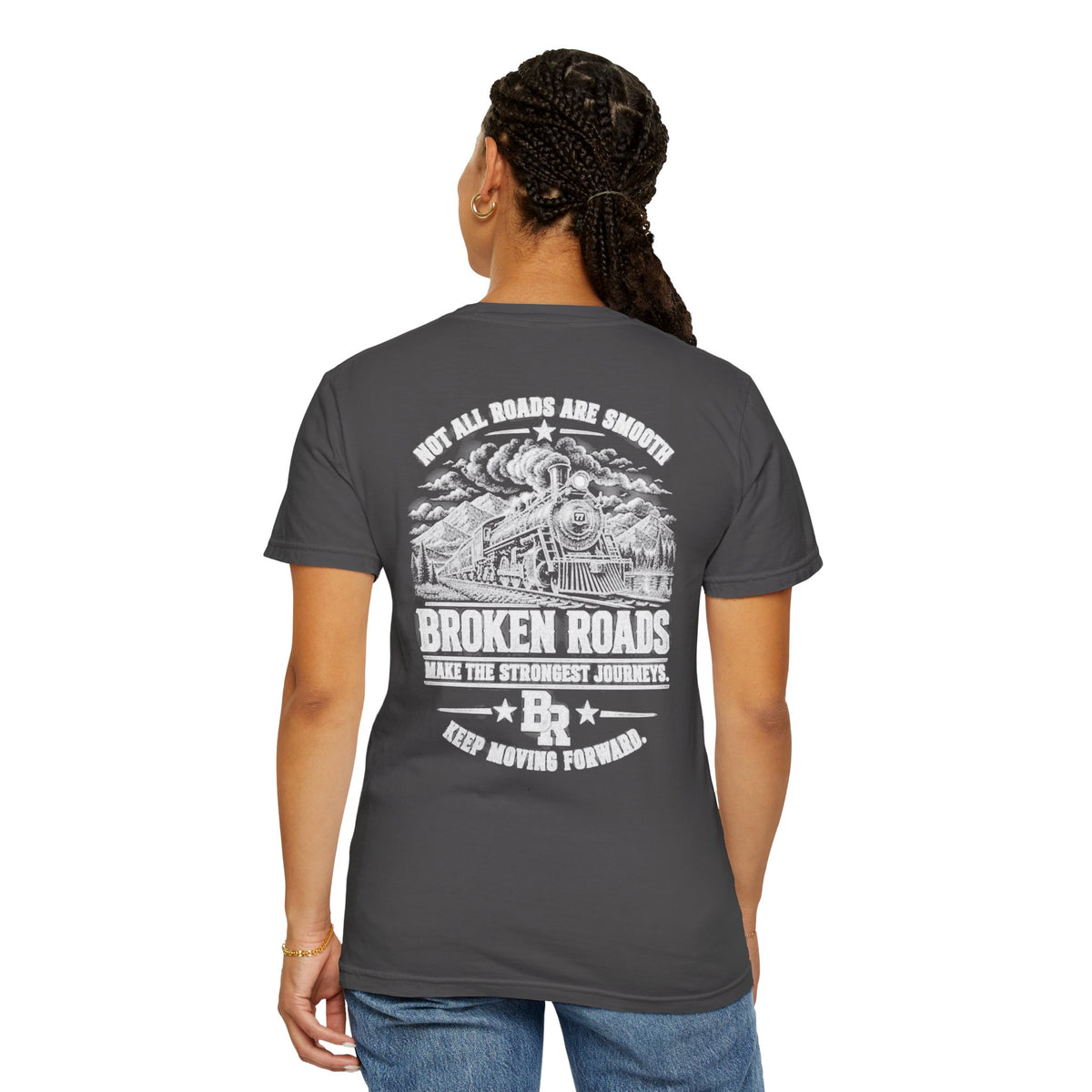Not All Roads Are Smooth – Broken Road Tee