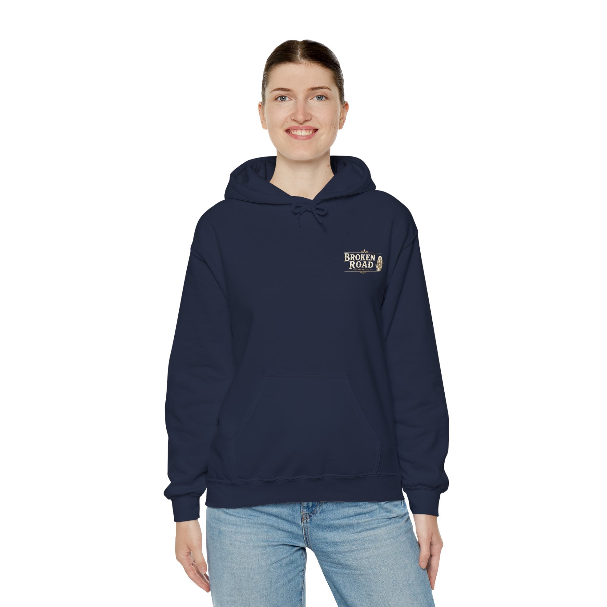 End Of Shift™ | Heavy Blend Hoodie | Broken Road Apparel Co.
