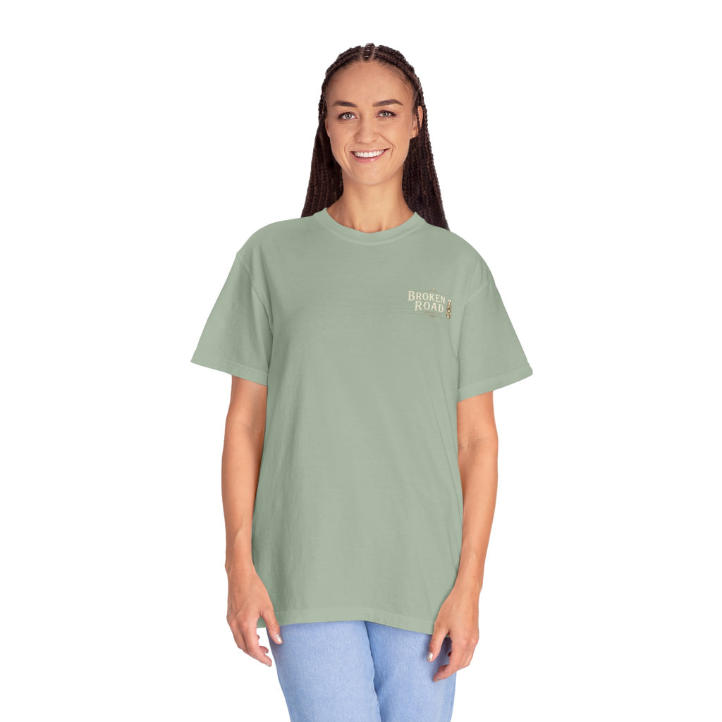 Finally Home™ | Premium Garment-Dyed T-Shirt | Broken Road Apparel Co.