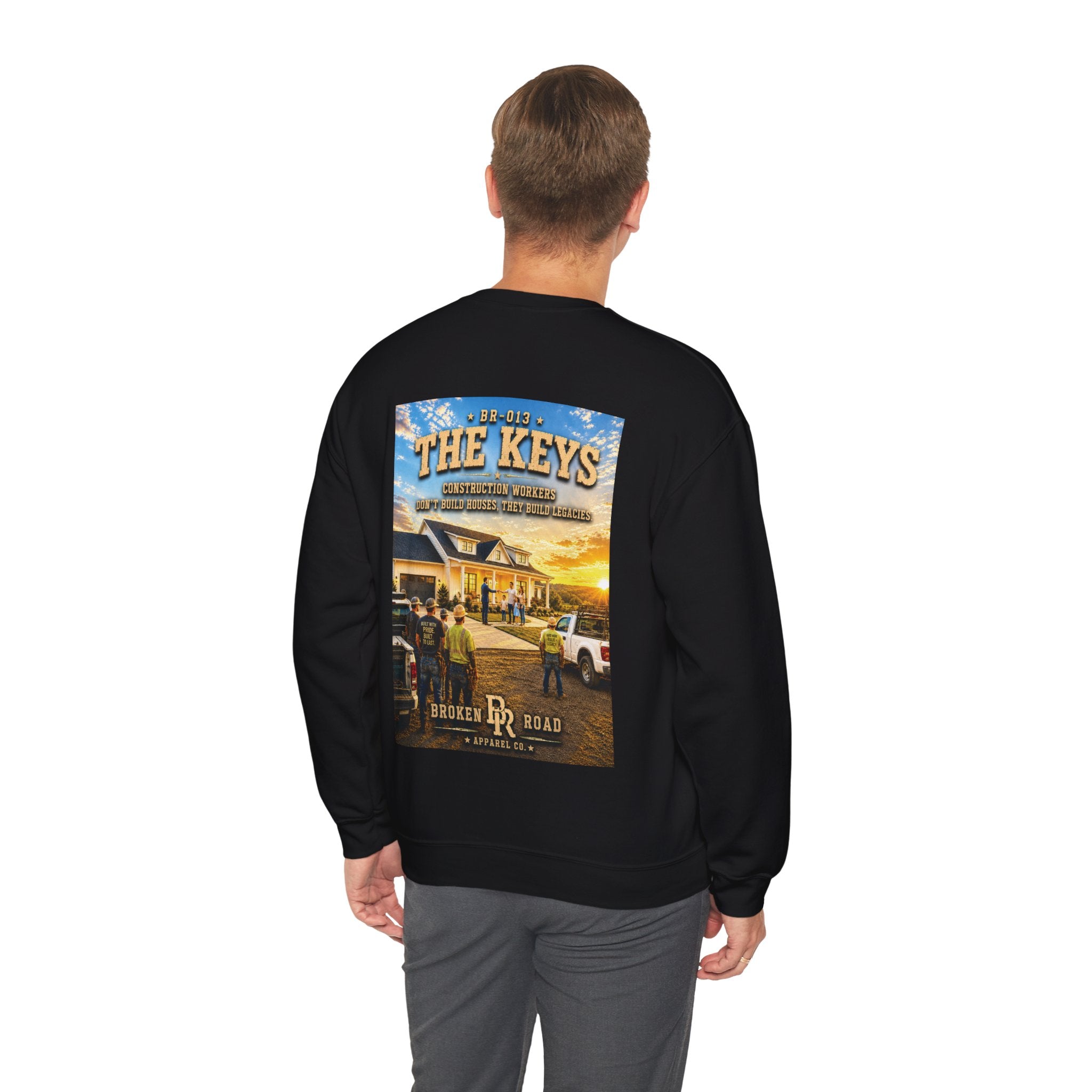 The Keys™ | Heavy Blend Crewneck Sweatshirt | Broken Road Apparel Co.