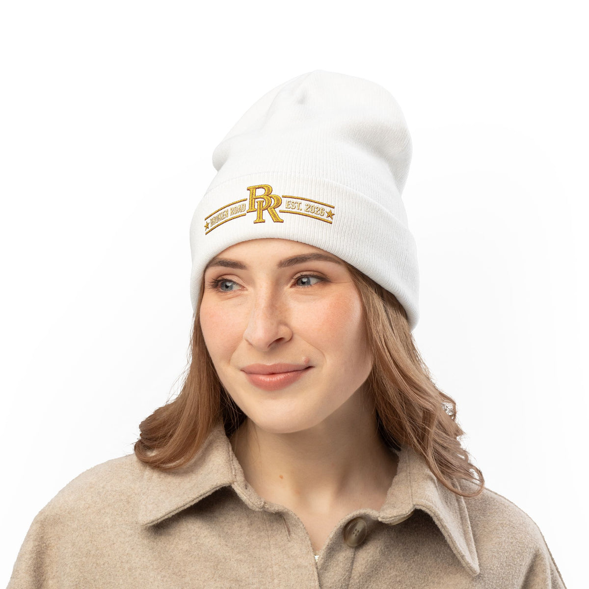 The Night Shift – Embroidered Knit Beanie