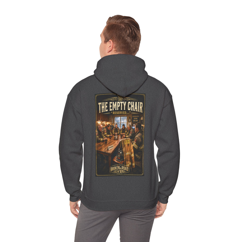 The Empty Chair™ | Heavy Blend Hoodie | Broken Road Apparel Co.