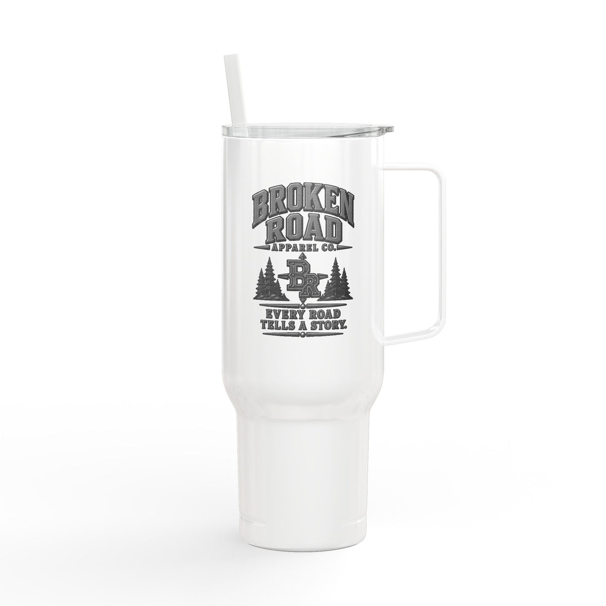 The Long Haul — 40 oz CO2 Laser-Engraved Tumbler
