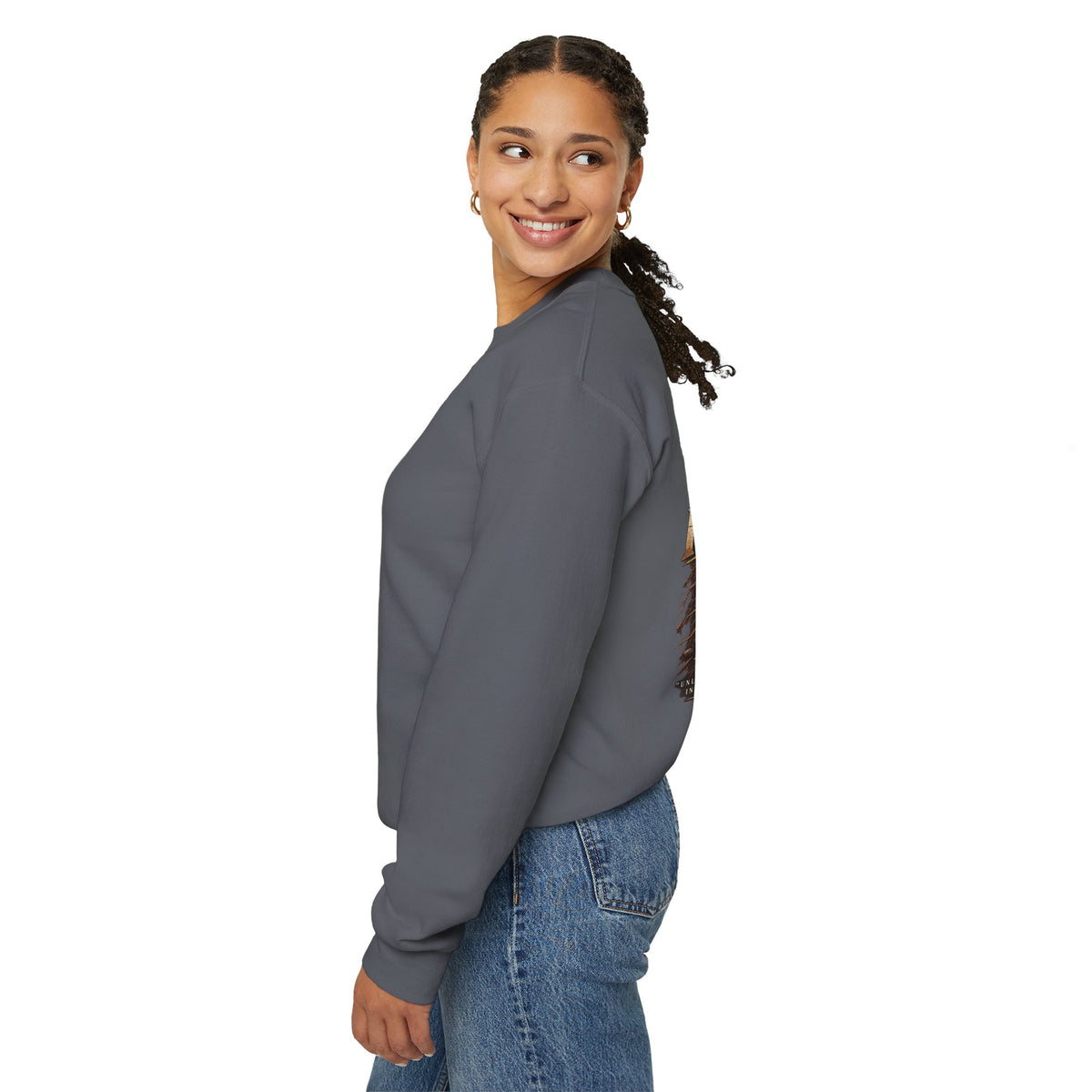 Not Buried. Planted.™ - The Narrow Road Collection | Heavy Blend Crewneck Sweatshirt | Broken Road Apparel Co.