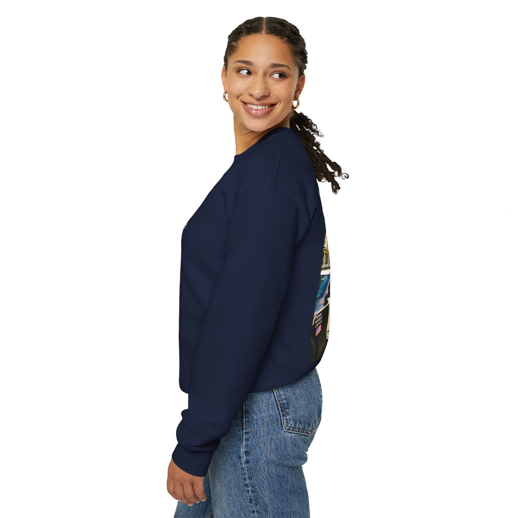 The Wave™ | Heavy Blend Crewneck Sweatshirt | Broken Road Apparel Co.