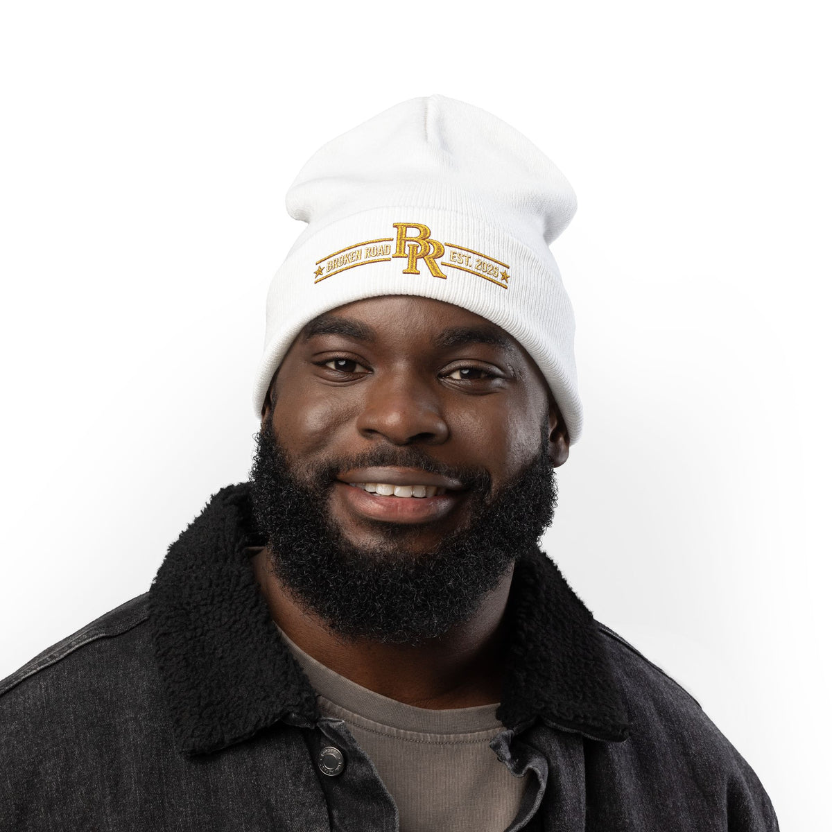 The Night Shift – Embroidered Knit Beanie