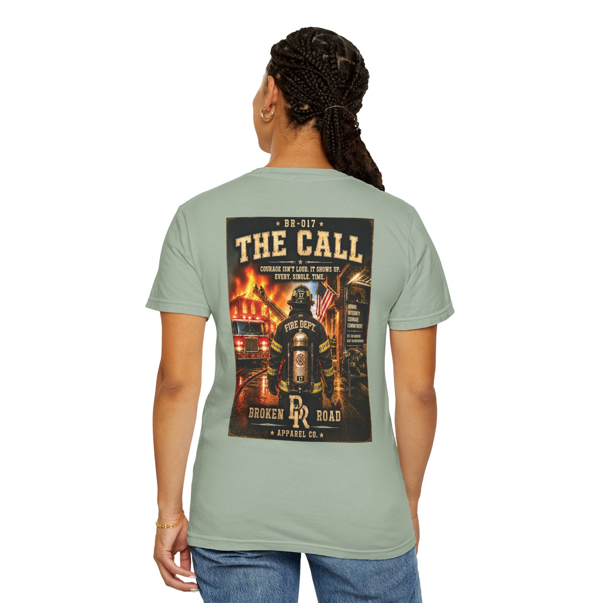The Call™ | Premium Garment-Dyed T-Shirt | Broken Road Apparel Co.
