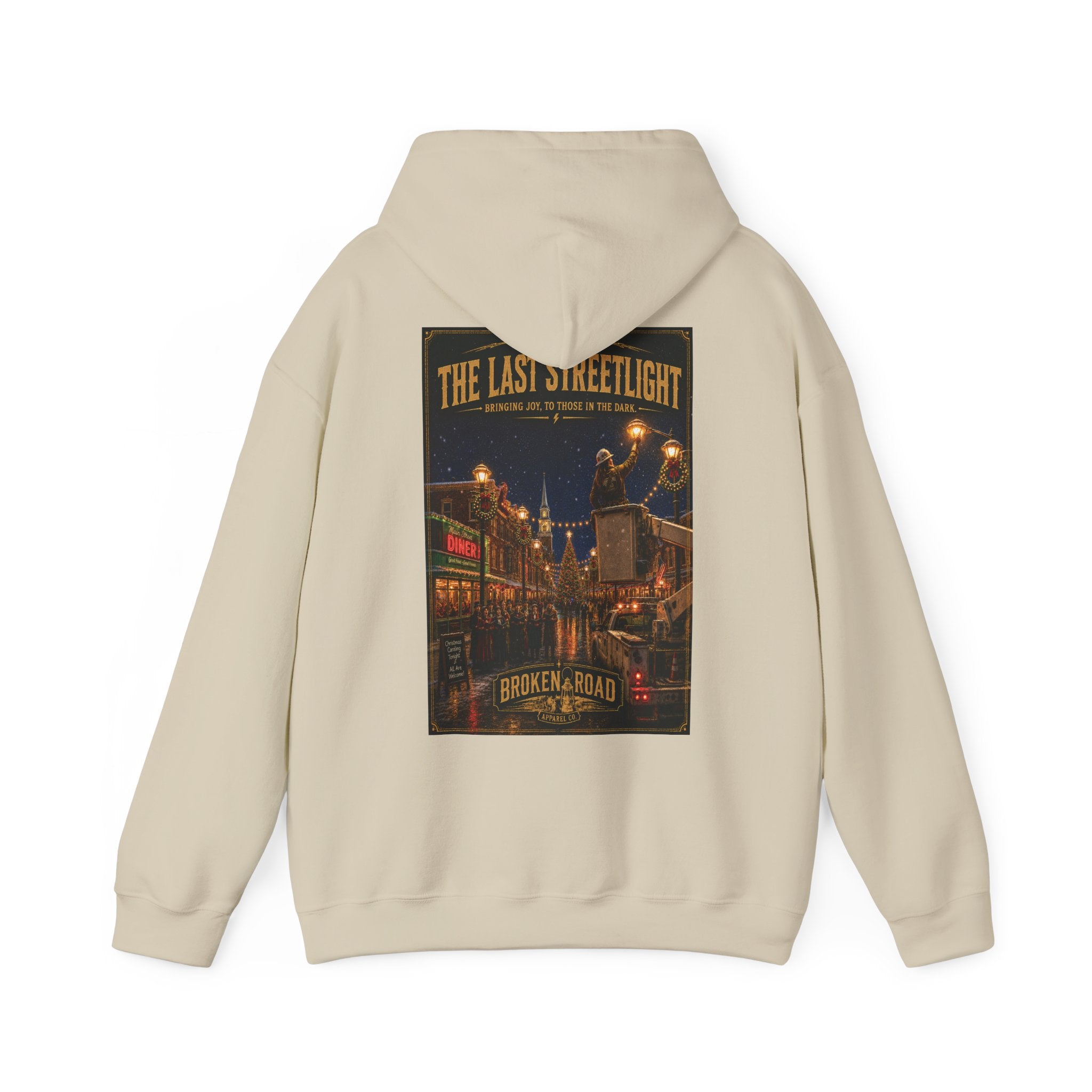 The Last Streetlight™ | Heavy Blend Hoodie | Broken Road Apparel Co.