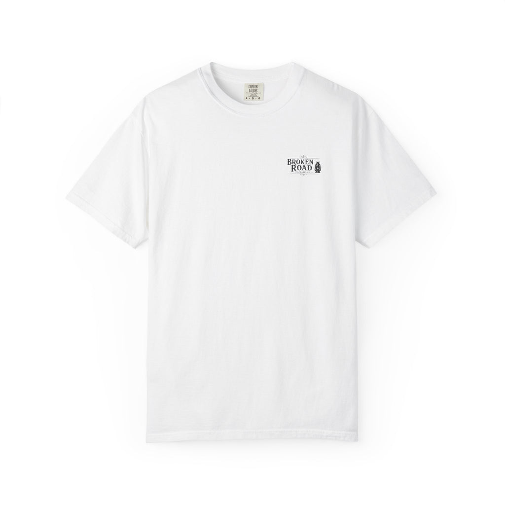 Finally Home™ | Premium Garment-Dyed T-Shirt | Broken Road Apparel Co.