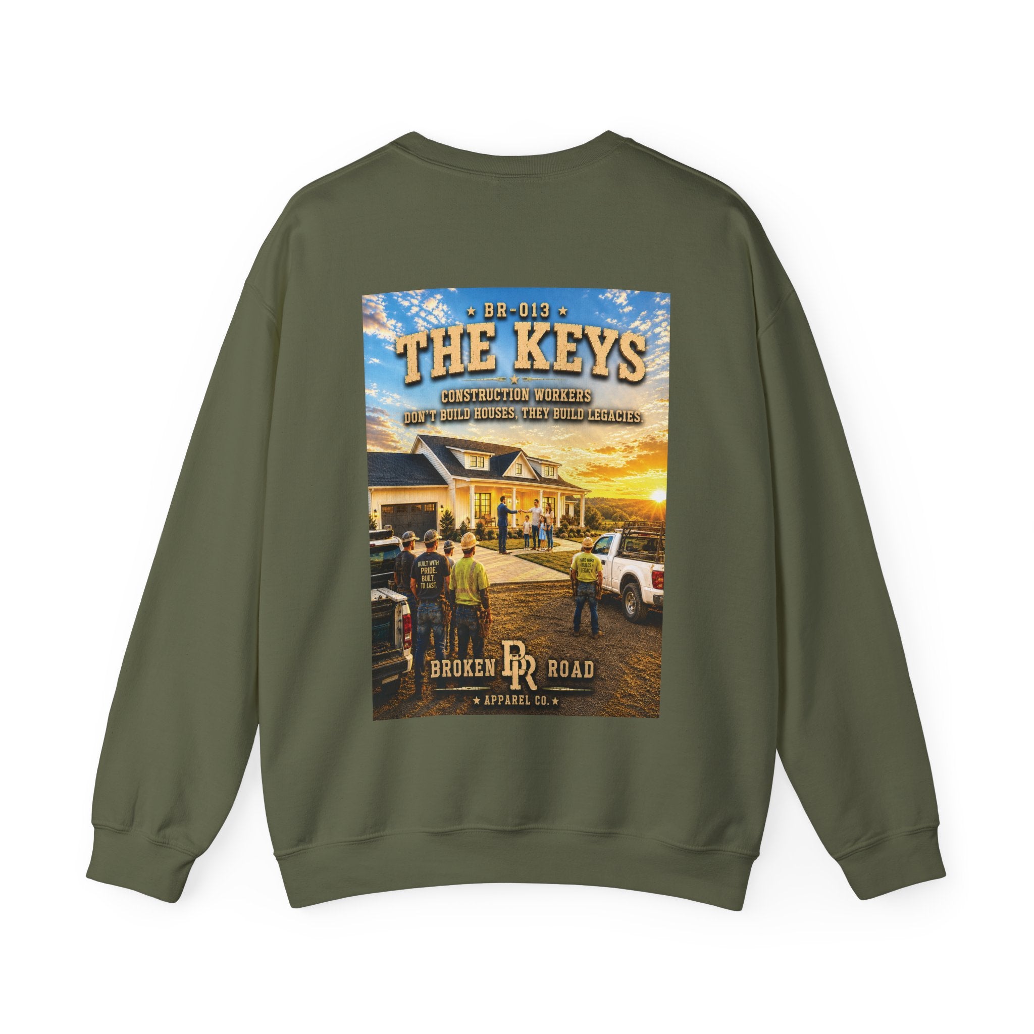 The Keys™ | Heavy Blend Crewneck Sweatshirt | Broken Road Apparel Co.