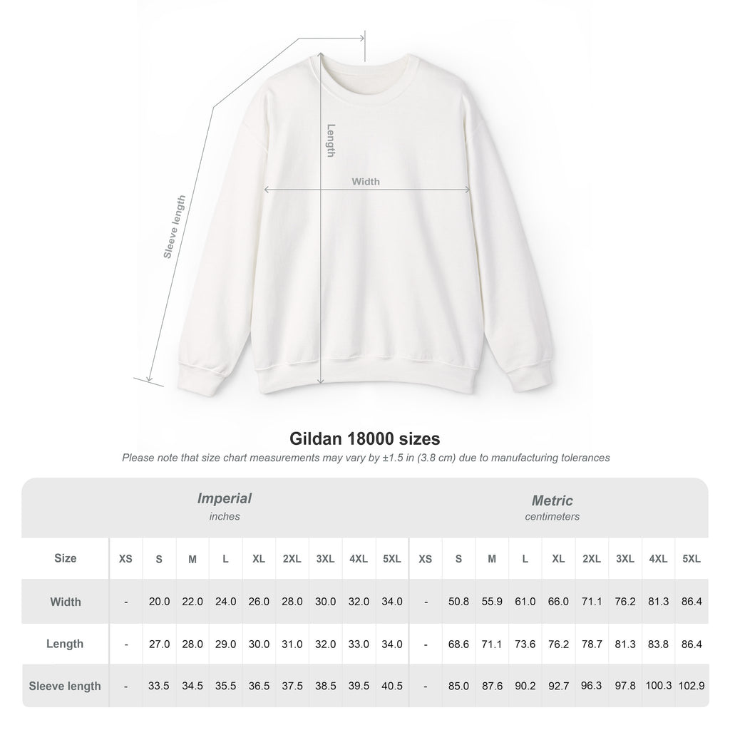 The Last Beam™ | Heavy Blend Crewneck Sweatshirt | Broken Road Apparel Co.