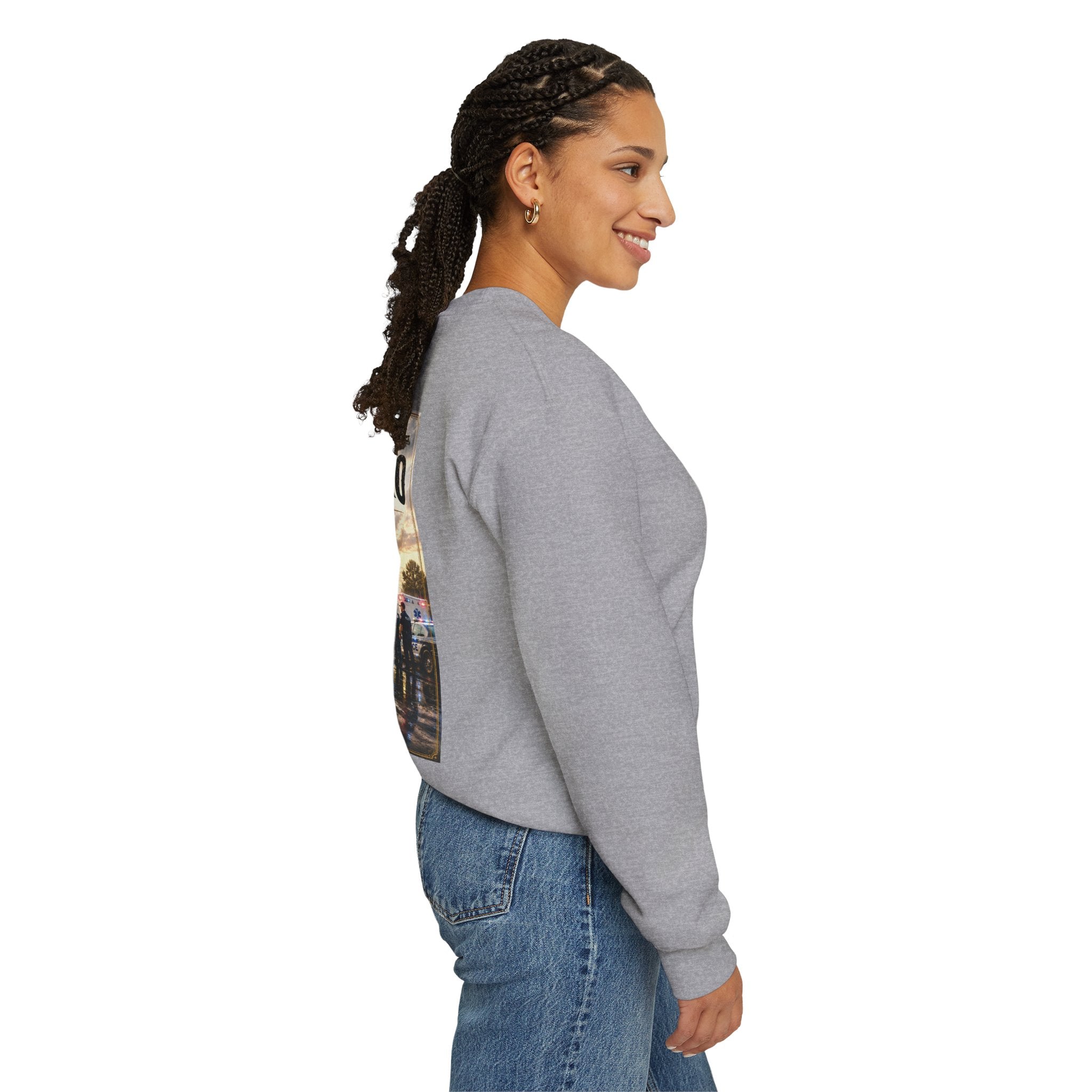 Proud Hero™ | Heavy Blend Crewneck Sweatshirt | Broken Road Apparel Co.