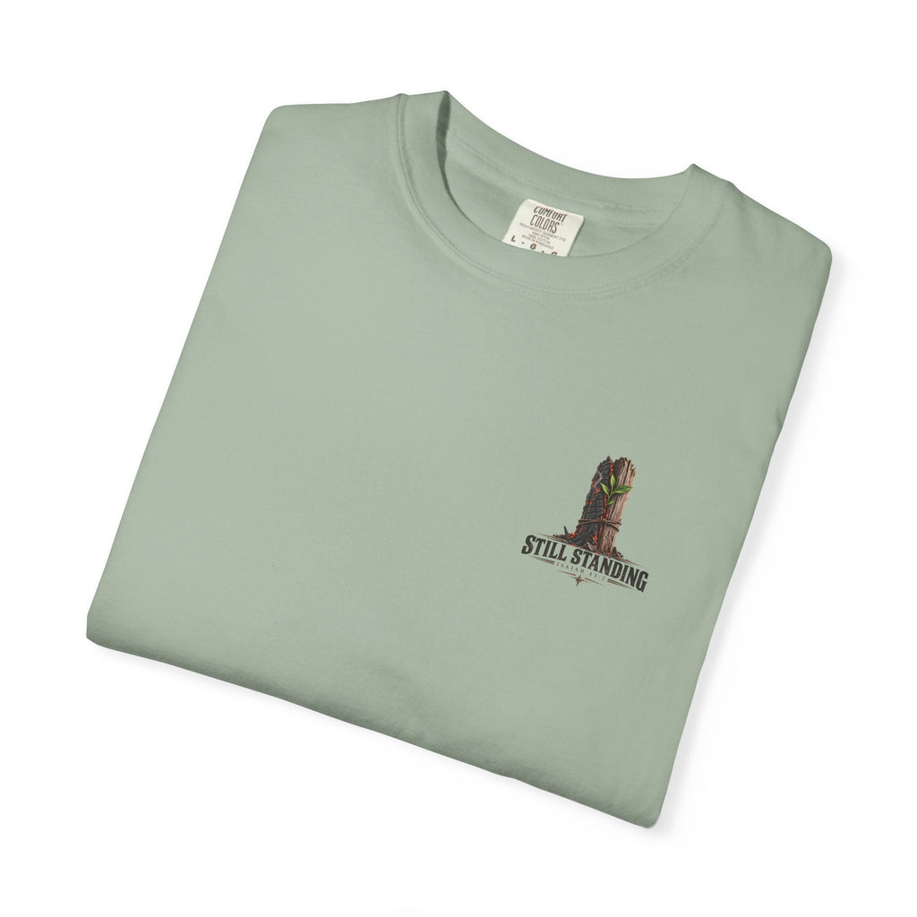 The Fire Didn't Take Me™ - The Narrow Road Collection | Premium Garment-Dyed T-Shirt | Broken Road Apparel Co.