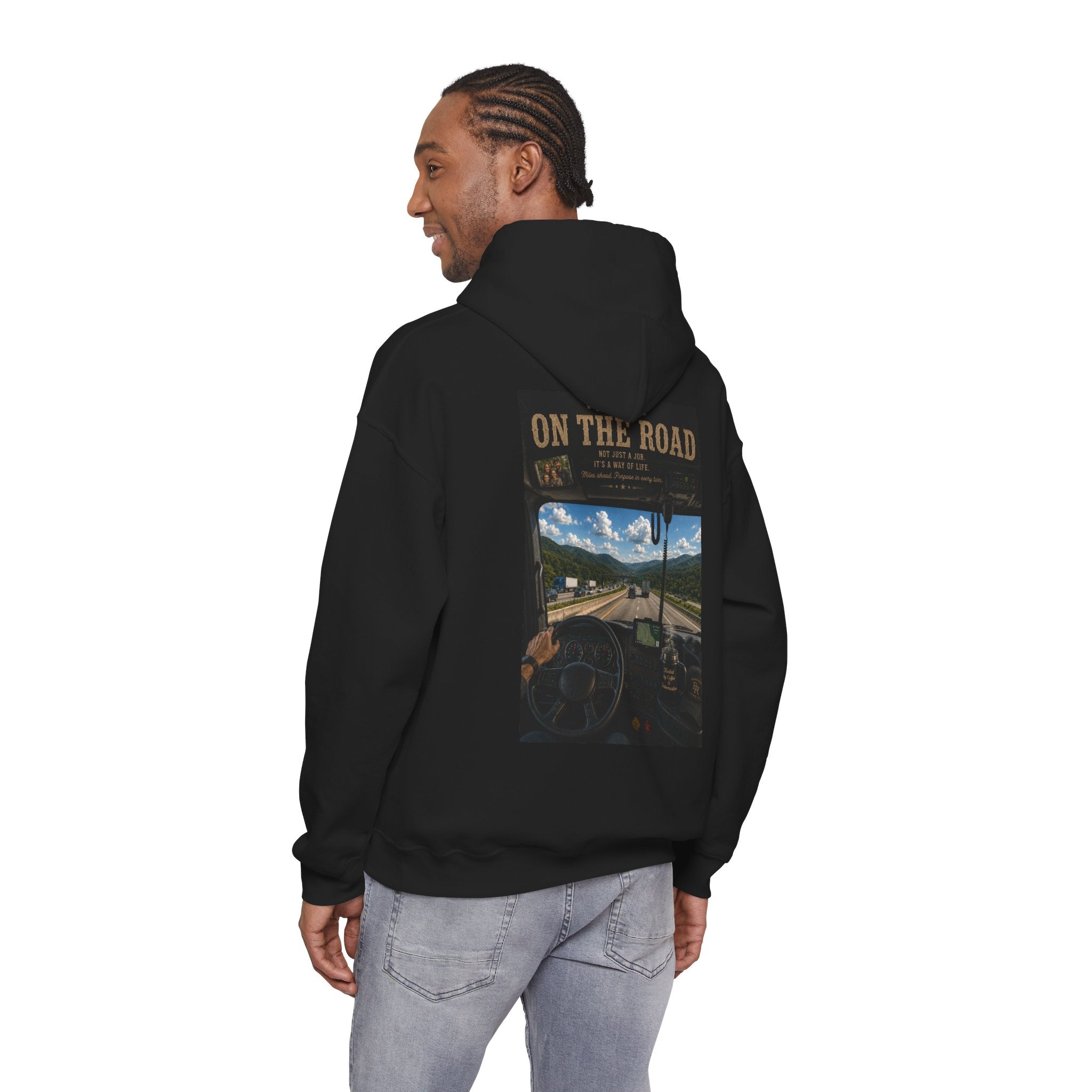 On The Road™ | Heavy Blend Hoodie | Broken Road Apparel Co.