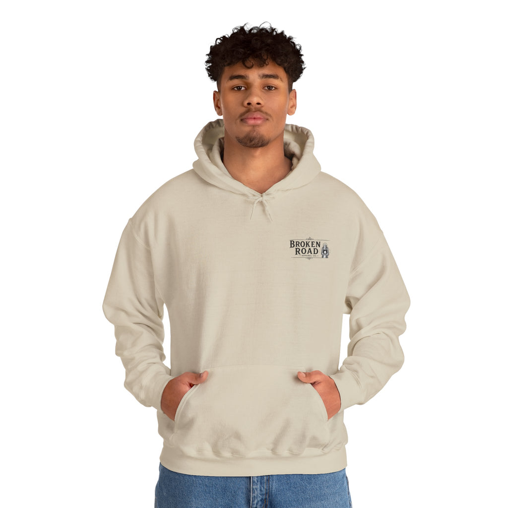 Finally Home™ | Heavy Blend Hoodie | Broken Road Apparel Co.
