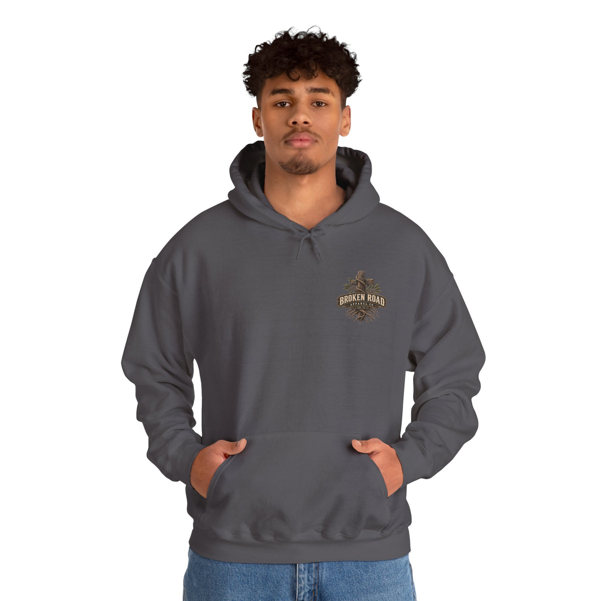 Stand Firm™ - The Narrow Road Collection | Heavy Blend Hoodie | Broken Road Apparel Co.