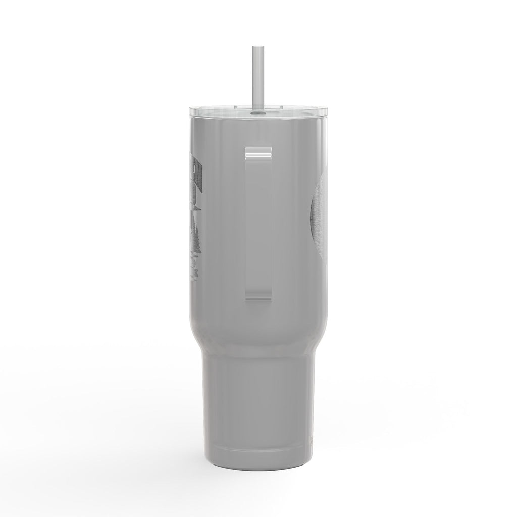 The Long Haul — 40 oz CO2 Laser-Engraved Tumbler