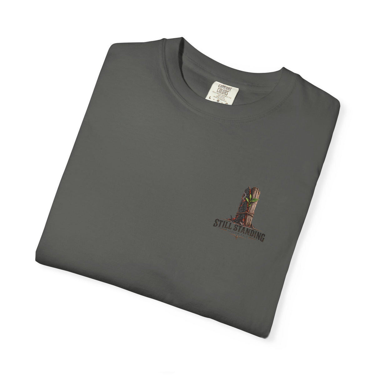The Fire Didn't Take Me™ - The Narrow Road Collection | Premium Garment-Dyed T-Shirt | Broken Road Apparel Co.