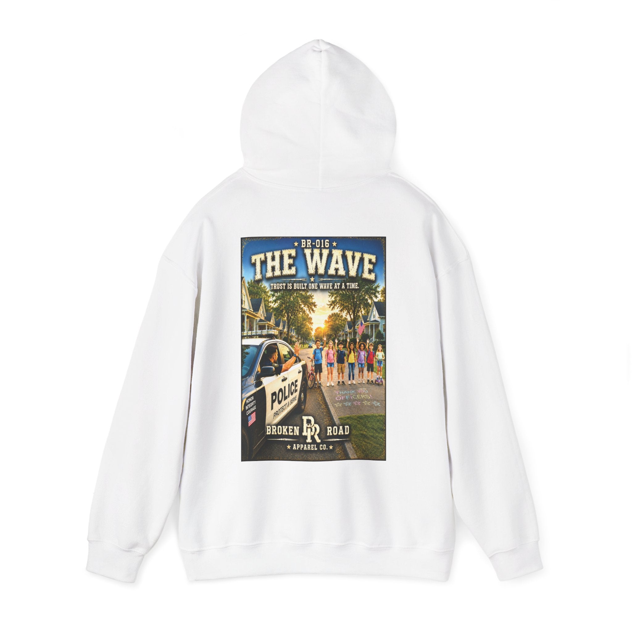 The Wave™ | Heavy Blend Hoodie | Broken Road Apparel Co.