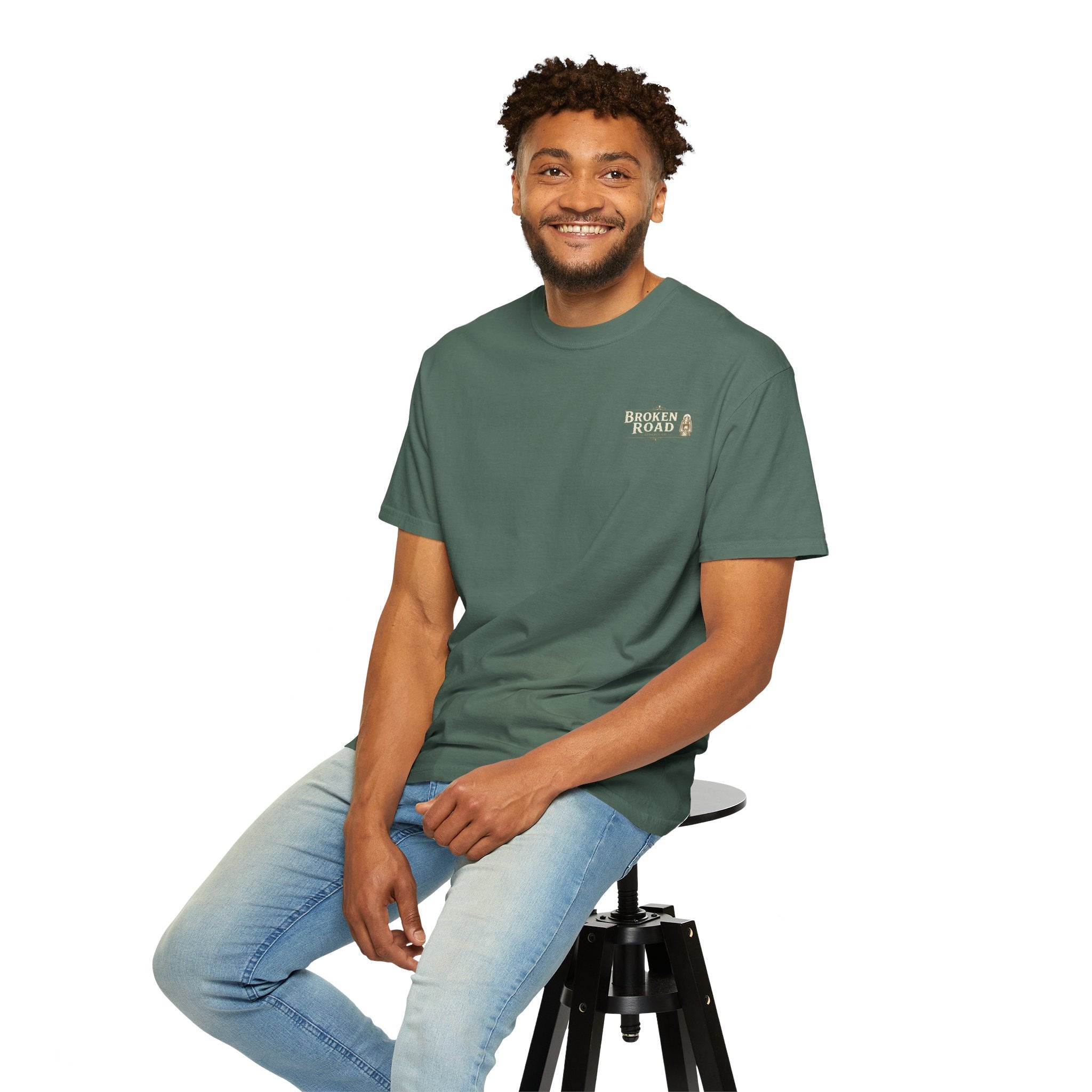 The Last Pass™ | Premium Garment-Dyed T-Shirt | Broken Road Apparel Co.