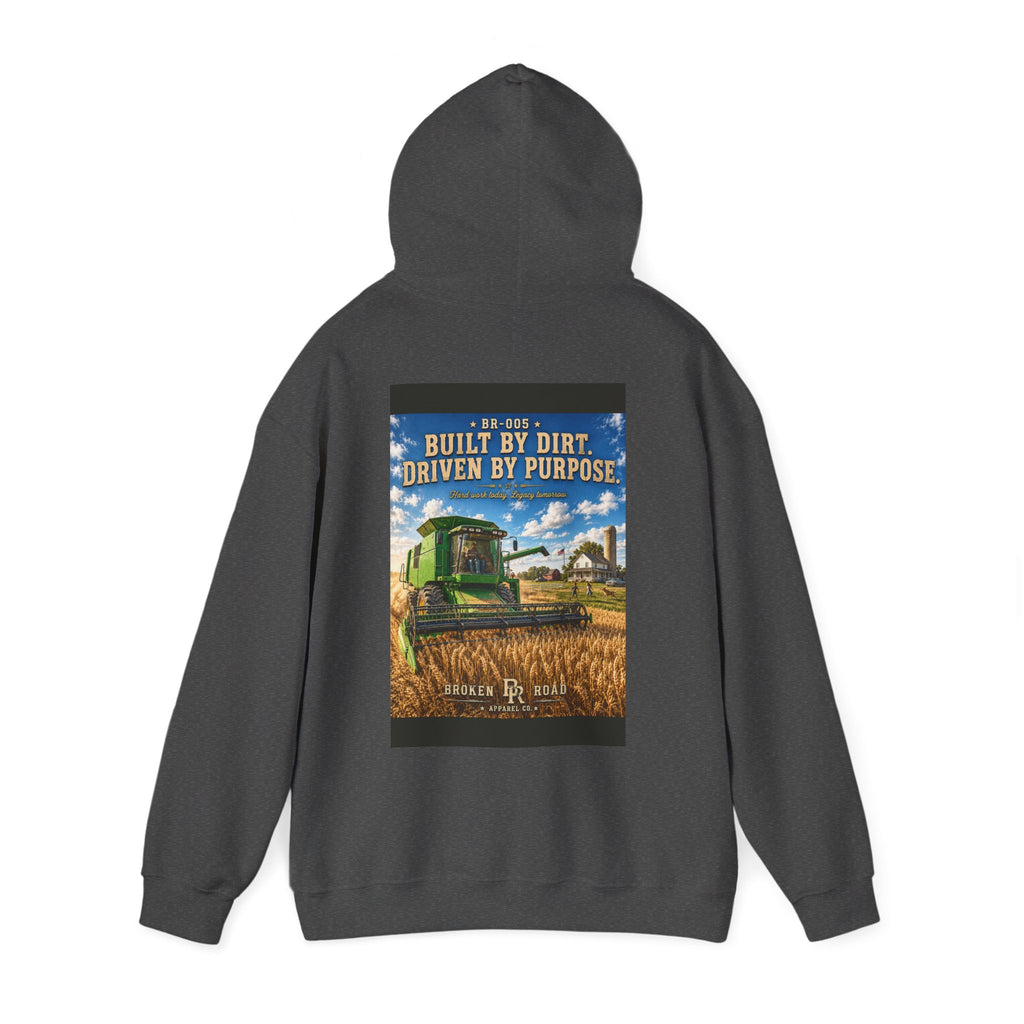 Built By Dirt™ | Heavy Blend Hoodie | Broken Road Apparel Co.