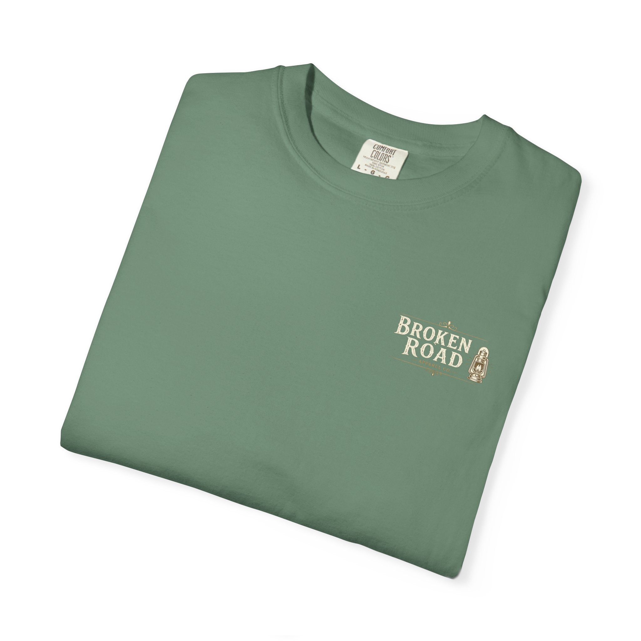 The Last Pass™ | Premium Garment-Dyed T-Shirt | Broken Road Apparel Co.