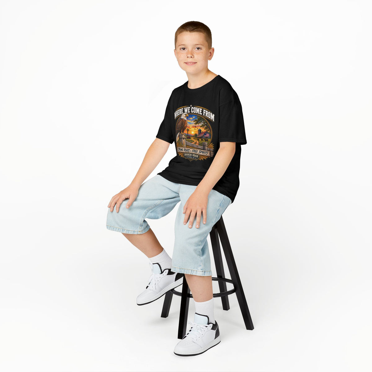 Where We Come From – Kids Graphic Tee | Broken Road Apparel Co.