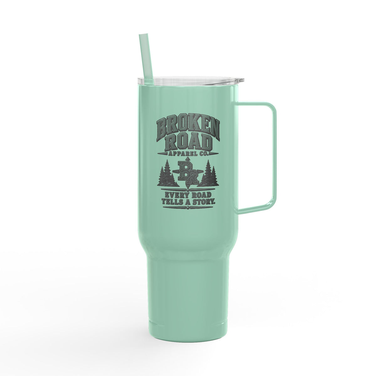 The Long Haul — 40 oz CO2 Laser-Engraved Tumbler